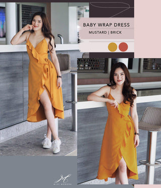 BABY WRAP DRESS