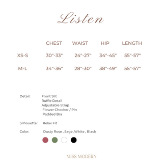 Listen Dress