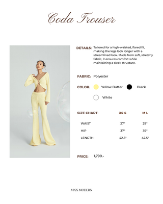 CODA TROUSER