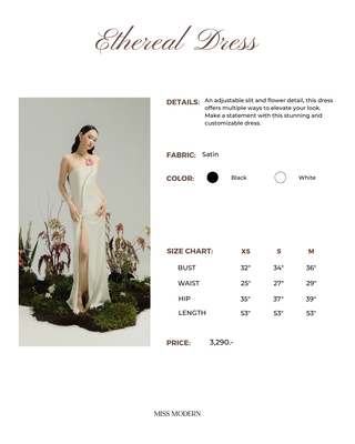 Ethereal dress