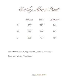 Everly mini Skirt