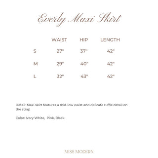 Everly Maxi Skirt