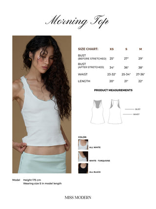 Morning Lace Tank Top