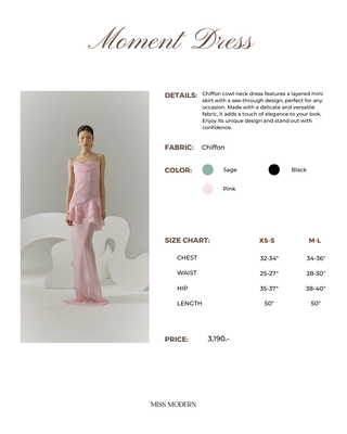 Moment  Dress