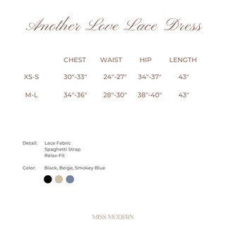 Another Love Lace Dress