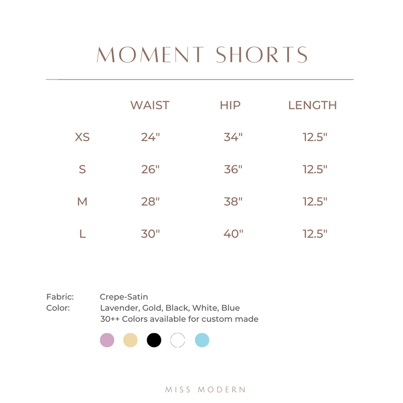 MOMENT SHORTS