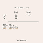 AUTHORITY TOP-Top-MISS MODERN-MISS MODERN