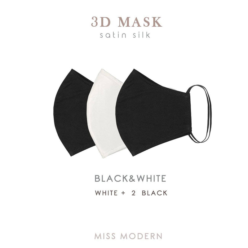 Fabric Mask - Monochrome set (3pcs)-mask-MISS MODERN-MONOCHROME SET-MISS MODERN