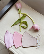 Fabric Mask - Sweet Pleasure set (3pcs)-mask-MISS MODERN-Rosegold, Lavender, Pink-MISS MODERN