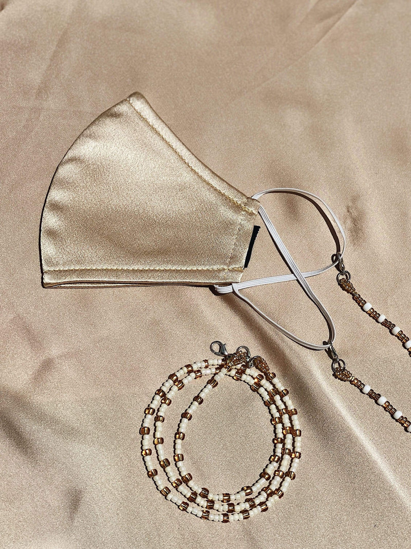 Handmade Beads Mask Strap (Limited)-Accessories-MISS MODERN-MISS MODERN