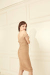 Kesha Dress - beige-Dress-MISS MODERN-MISS MODERN