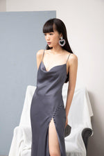 LET ME DRESS-Dress-MISS MODERN-XS-Midnight Grey-MISS MODERN