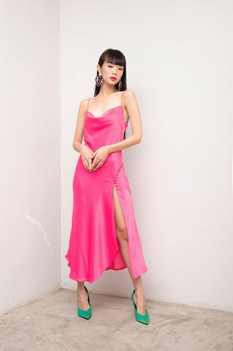 LET ME DRESS-Dress-MISS MODERN-XS-Neon Pink-MISS MODERN